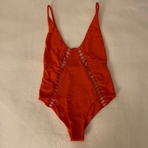 San Lorenzo One Piece Plunge Bikini